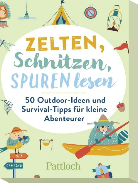 Bild von Wiesel, Klara: Zelten, Schnitzen, Spuren lesen