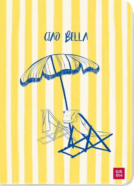 Bild von Notizheft Sonne Ciao Bella