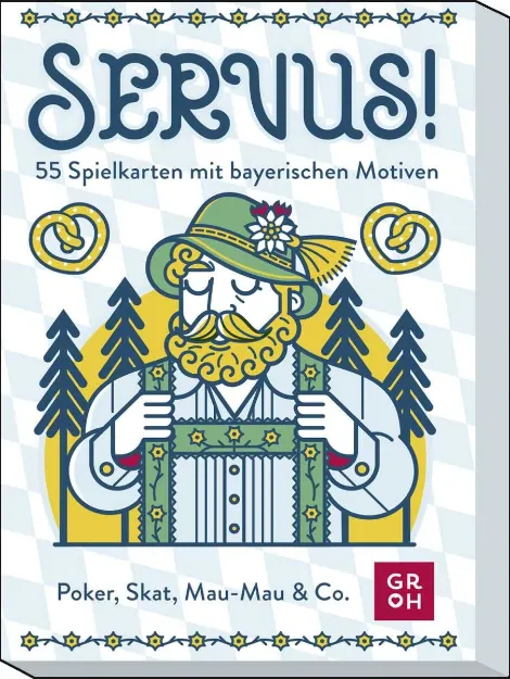 Bild von Servus! 55 Spielkarten mit bayerischen Motiven