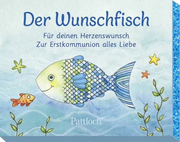 Bild von Der Wunschfisch. Für deinen Herzenswunsch. Zur Erstkommunion alles Liebe