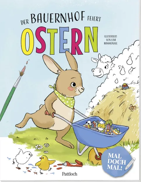 Bild von Mal doch mal! - Der Bauernhof feiert Ostern
