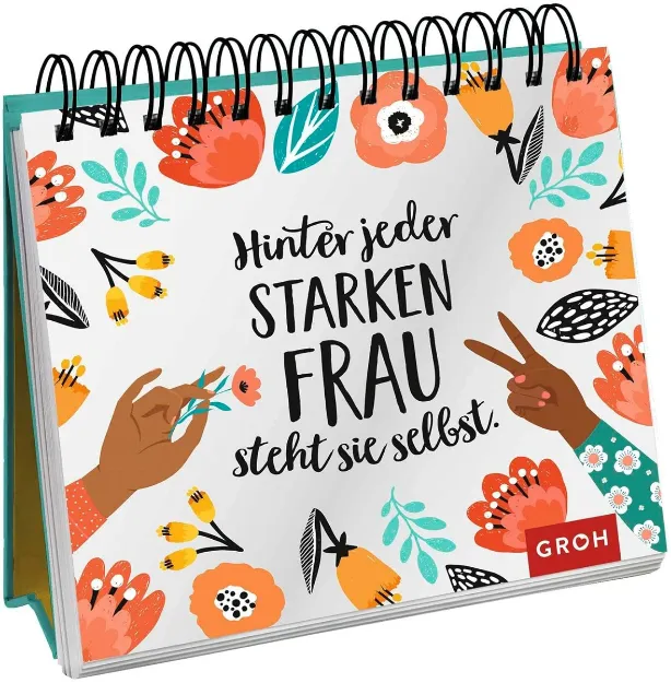 Bild von Hinter jeder starken Frau steht sie selbst