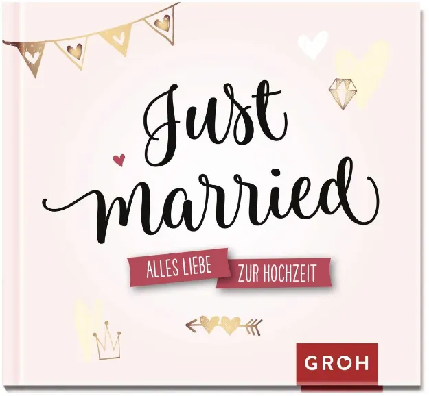 Bild von Just married.