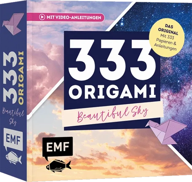 Bild von 333 Origami – Beautiful Sky –Zauberschöne Papiere falten