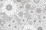 Bild von Colorful Mandala – Blüten undSchmetterlinge