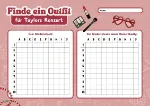 Bild von Der inoffizielle Rätsel- undKreativblock für Taylor Swift-Fans