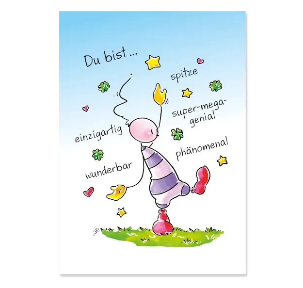 Bild von Hörtenhuber K: Oups Postkarte