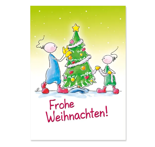 Bild von Hörtenhuber K: Oups Postkarte Weihnachten