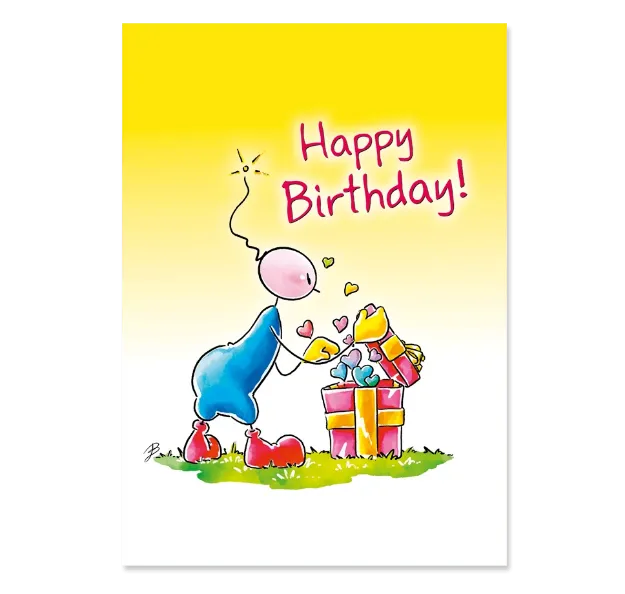 Bild von Hörtenhuber K: Oups Postkarte Geburtstag