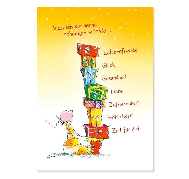 Bild von Hörtenhuber K: Oups Postkarte Weihnachten