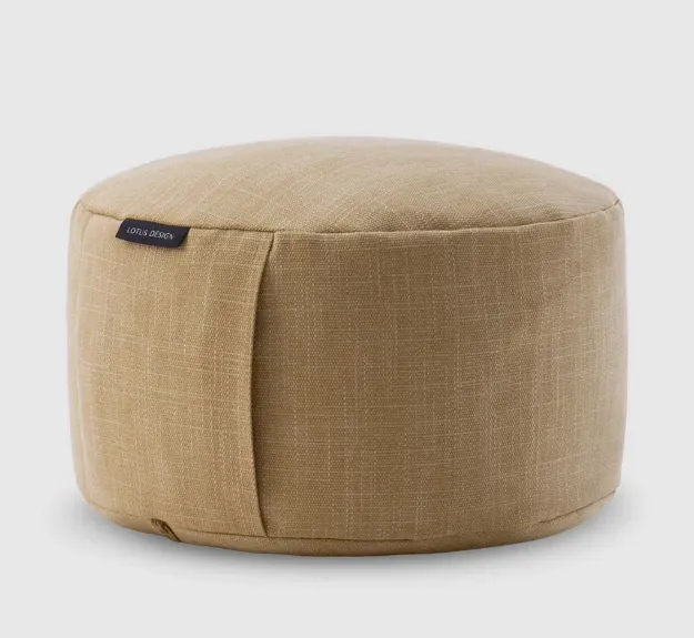 Bild von Bio Meditationskissen Mesa 15cm in bernstein von Lotus Design