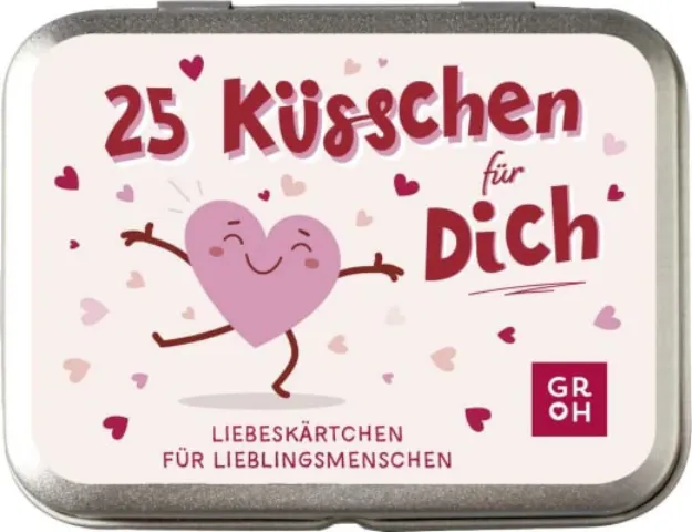 Bild von Metalldose 25 Küsschen für Dich