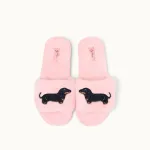 Bild von Brosche für Slipper: Dackel - by vivi.