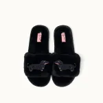 Bild von Brosche für Slipper: Dackel - by vivi.