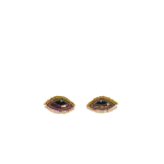 Bild von Brosche für Slipper: Evil Eye Pink - by vivi.