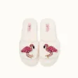 Bild von Brosche für Slipper: Pink Flamingo - by vivi.