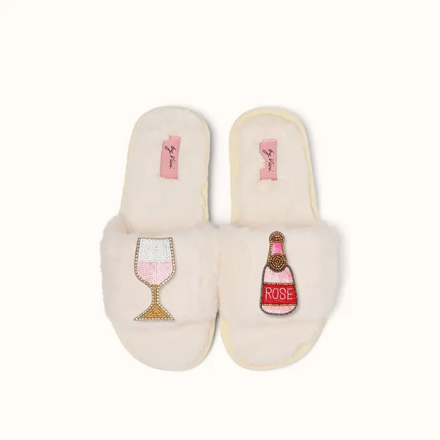 Bild von Brosche für Slipper: Rose - by vivi.