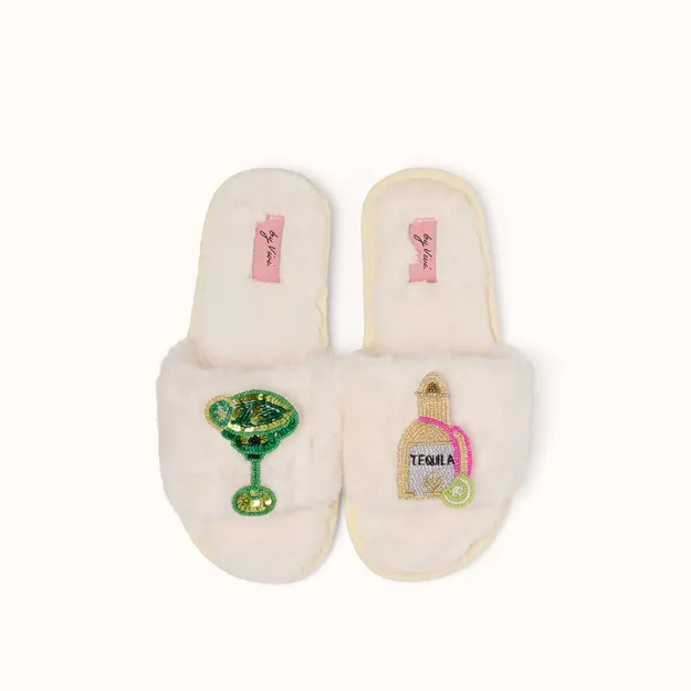 Bild von Brosche für Slipper: Tequila - by vivi.