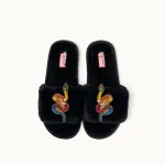 Bild von Brosche für Slipper: Schlangen - by vivi.