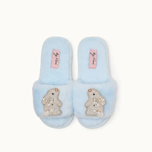 Bild von Brosche für Slipper: Bunnies - by vivi.