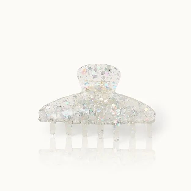 Bild von Haarklammer Classic Silver Glitter - by vivi.