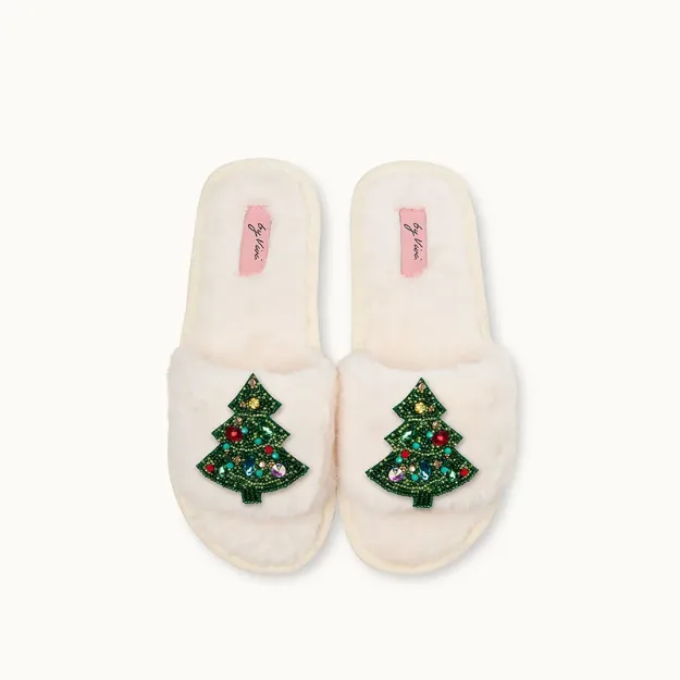 Bild von Brosche für Slipper: Weihnachtsbaum - by vivi.