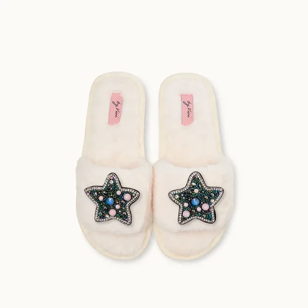 Bild von Brosche für Slipper: Stern - by vivi.