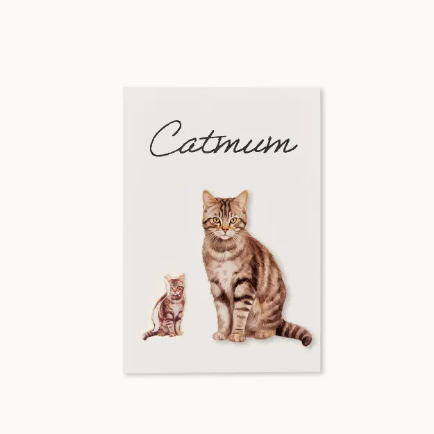 Bild von Pin-Karte: Catmum - by vivi.