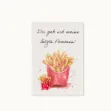 Bild von Pin-Karte: Dir geb ich meine letzte Pommes! - by vivi.