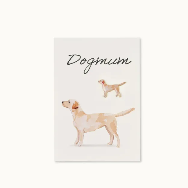 Bild von Pin-Karte: Dogmum Labrador  - by vivi.