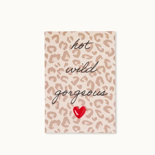 Bild von Pin-Karte: Hot wild gergeous LEOPARD - by vivi.