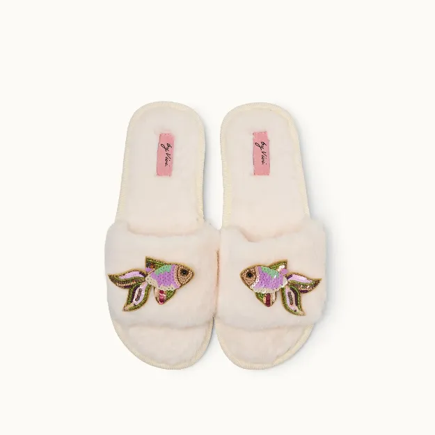 Bild von Brosche für Slipper: Fish - by vivi.