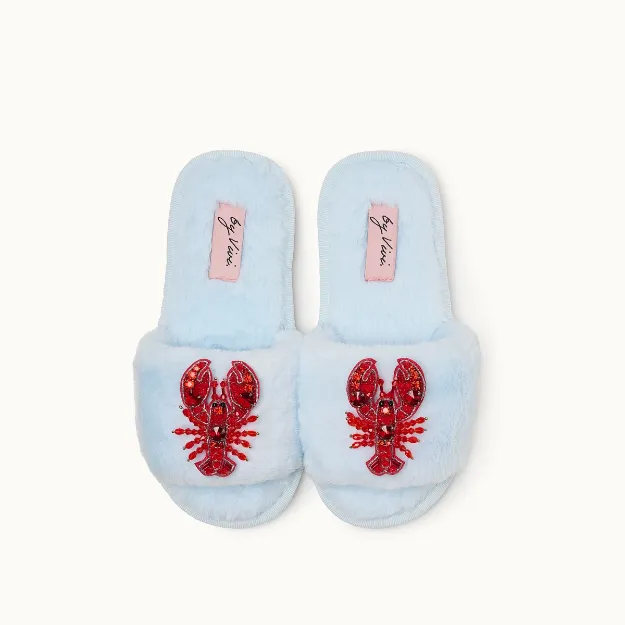 Bild von Brosche für Slipper: Lobster - by vivi.