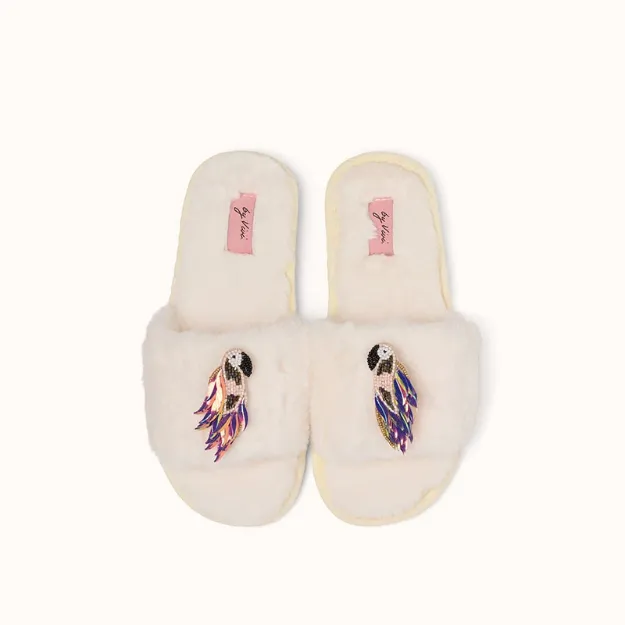 Bild von Brosche für Slipper: Parrot - by vivi.