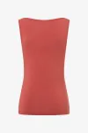 Bild von Tanktop Bambus high-neck in erdrot von The Spirit of Om