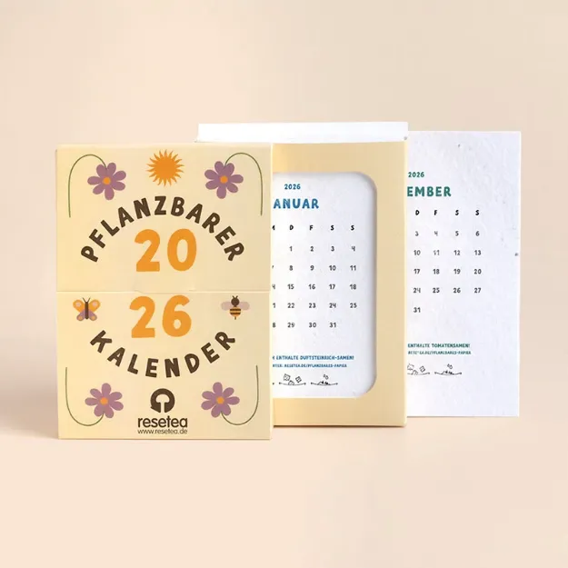 Bild von Pflanzbarer Kalender 2026