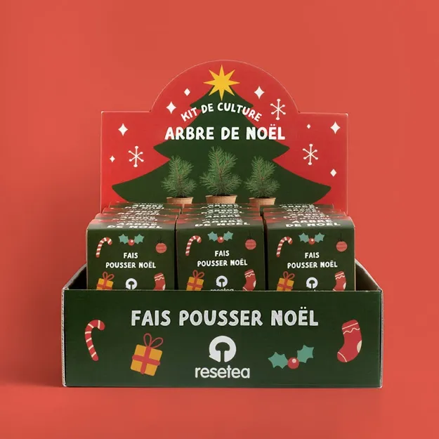 Bild von Présentoir Kit Arbre de Noël (24pcs) (français)