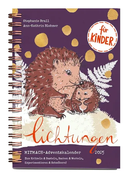 Bild von Brall, Stephanie Blohmer, Ann-Kathrin: Lichtungen für Kinder - Advent 2025