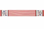 Bild von Christmas Ornaments Cotton Table Runner - Ulster Weavers