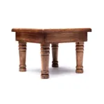 Bild von Beistelltisch aus Holz Blume des Lebens