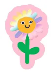 Bild von Sticker von der Rolle Frühlingsfreunde, VE-18