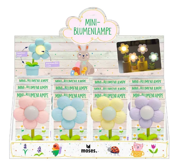 Bild von Mini-Blumenlampe Frühlingszauber, VE-12
