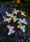 Bild von Blatt & Blüte Solar-Stecker Schmetterling, VE-6