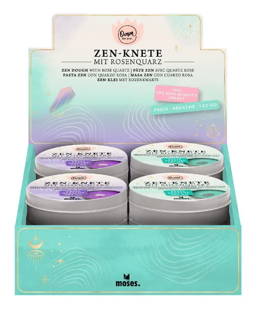 Bild von Omm for you Zen-Knete mit Rosenquarz, VE-12