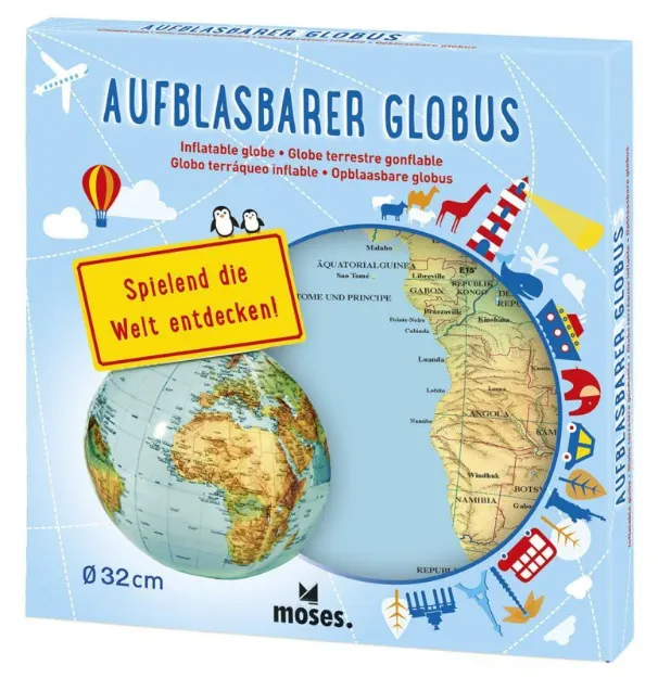 Bild von Aufblasbarer Globus, VE-8