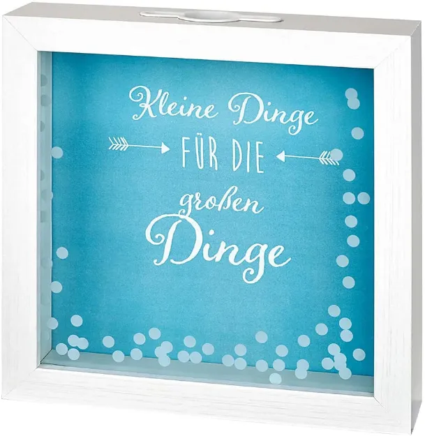 Bild von Happy me Spardose Kleine Dinge , VE-4