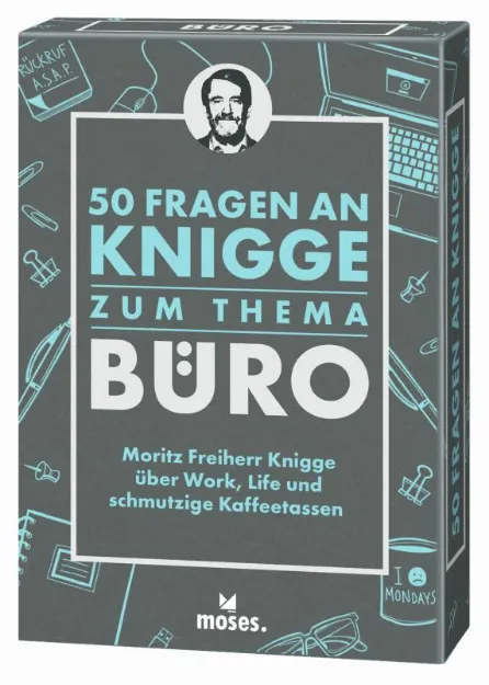 Bild von 50 Fragen an Knigge zum Thema Büro, VE-1