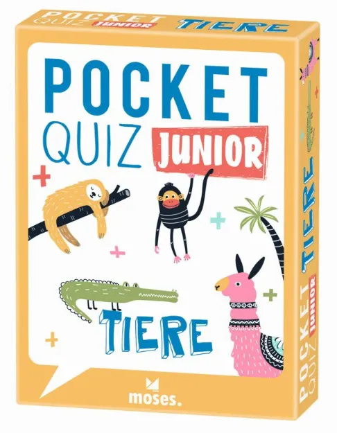 Bild von Pocket Quiz junior Tiere, VE-1