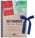 Bild von Fernweh Haftmarker Reiseplanung, VE-6