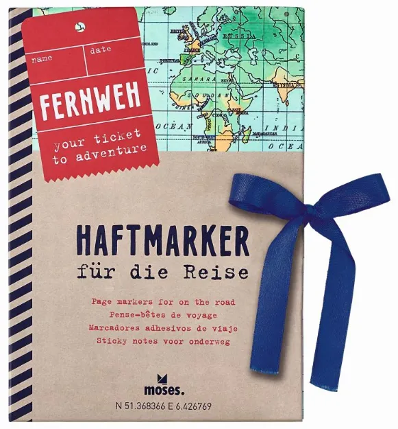 Bild von Fernweh Haftmarker Reiseplanung, VE-6